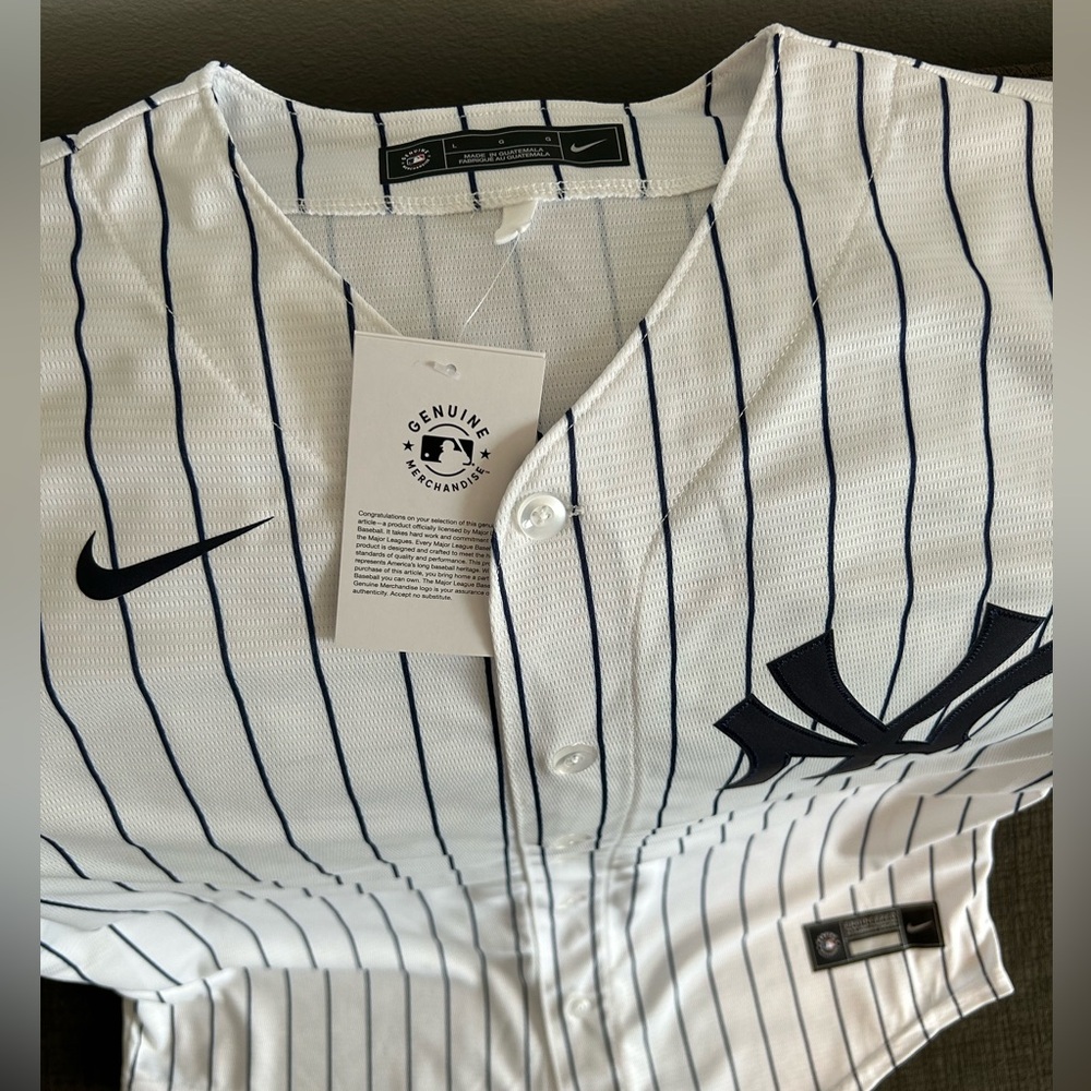 Nike Authentic New York Yankees Aaron Judge #99 Baseball Jersey Men’s Sz: L - Picture 5 of 7
